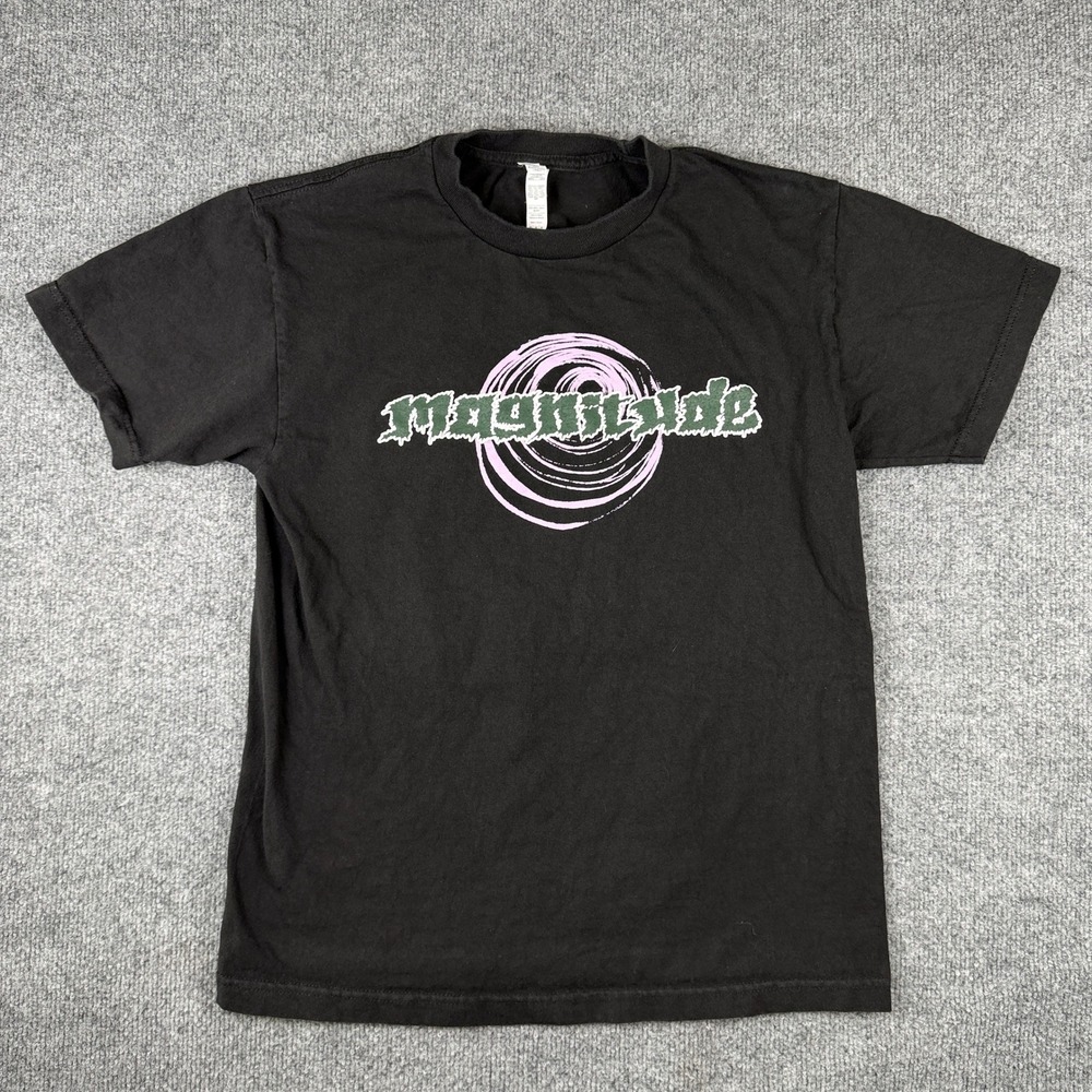 Magnitude Triple-B Records Hardcore Band T-Shirt Mens Medium Black Alstyle Tag